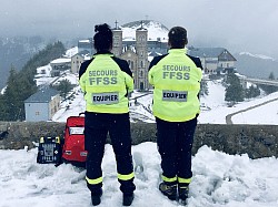 Poste de secours au sanctuaire Notre Dame de la Salette, SSG, FFSS38, Secourisme, Grenoble, Sauveteurs Secouristes Grenoblois