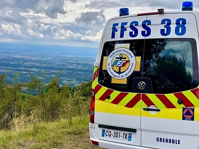 VPSP des Sauveteurs Secouristes Grenoble sur un DPS, Ambulance, SSG, FFSS38, Grenoble, Secourisme, Urgence