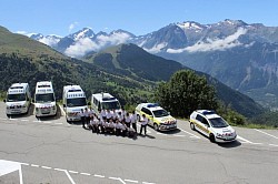 Triathlon de l'Alpe d'Huez 2014 - nos véhicules mobilisés