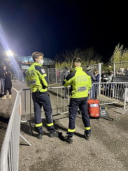 Poste de secours, Palais des Sports Grenoble, Sauveteurs Secouristes Grenoblois, concert, Florent Pagny, FFSS 38, SSG