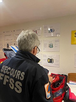 Sauveteurs Secouristes Grenoblois, FFSS 38, SSG, DPS, poste de secours, palais des sports, Vianney, PSC1, PSE1, PSE2