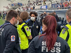 Secours, Grenoble, 6 Nations, rugby féminin, France, Pays de Galles, stade des Alpes, SSG, FFSS38, FFSS