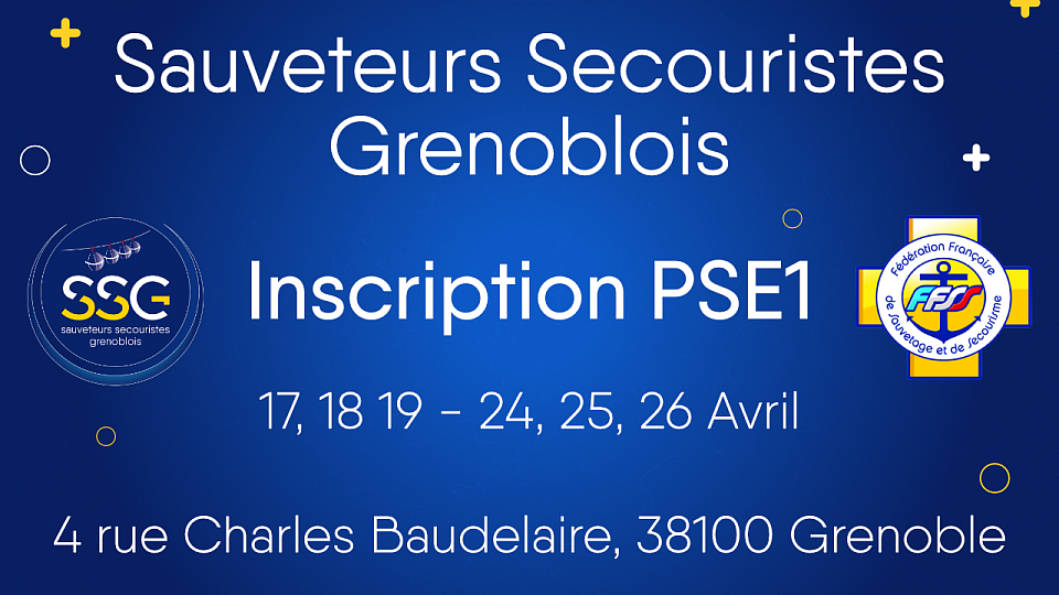 PSE1, Grenoble, Formation, Secours, Secourisme