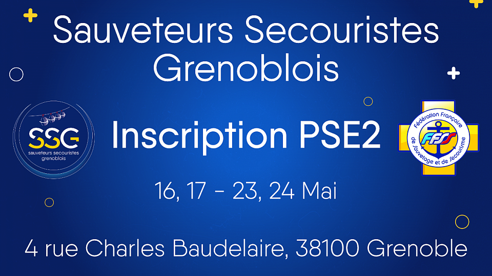 PSE2, Grenoble, Formation, Secours, Secourisme