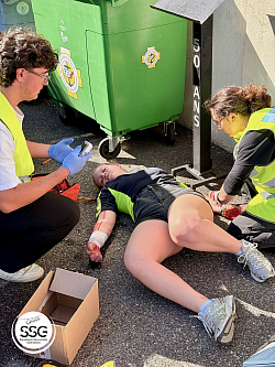 SSG, Secours, Sauveteurs Secouristes Grenoblois, PSC, PSE1, PSE2, Diplôme, Formation, Premiers Secours en Equipe niveau 1, FFSS 38