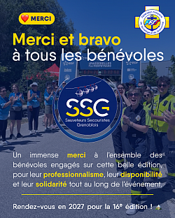SSG, TPM, Trail des Passerelles du Monteynard, FFSS, DPS, Sauveteurs Secouristes Grenoblois, Secours, Trail, AASC, Grenoble, PSE1, PSE2, PSC, Bénévolat, Bénévole